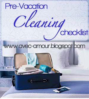 Avec Amour : Pre-Vacation Cleaning Checklist Cleaning Your House, Being Organized, France Trip, Paris France Travel, Cleaning Checklist, Long Weekend, Getting Ready, Paris France, To Leave