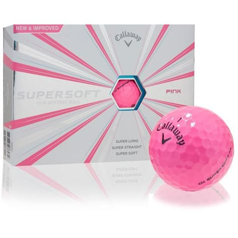 Pink Golf Balls, Golf Ball Packaging, Pink Golf Clubs, Golf Ball Art, Golf Birthday Gifts, Preppy Sports, Golf Ball Gift, Golf Ball Crafts, Liv Golf