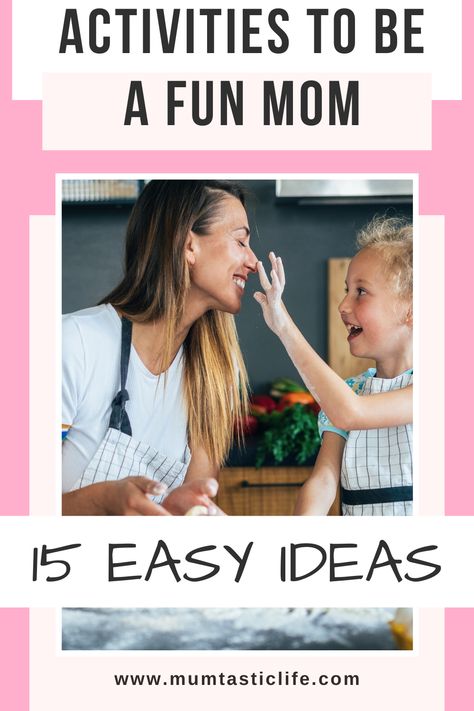 You can be fun! Even when you are tired and feeling worn out by motherhood (this is actually the best time to find more fun and laughter). 15 Simple ideas to become a more fun and playful mom, ready for you. Fun Mom Activities, How To Be A Fun Mom, Mom Life Humor, Mom Life Funny, Fun Mom, Strong Willed Child, Mom Things, Funny Mom Quotes, Secret Life Of Pets