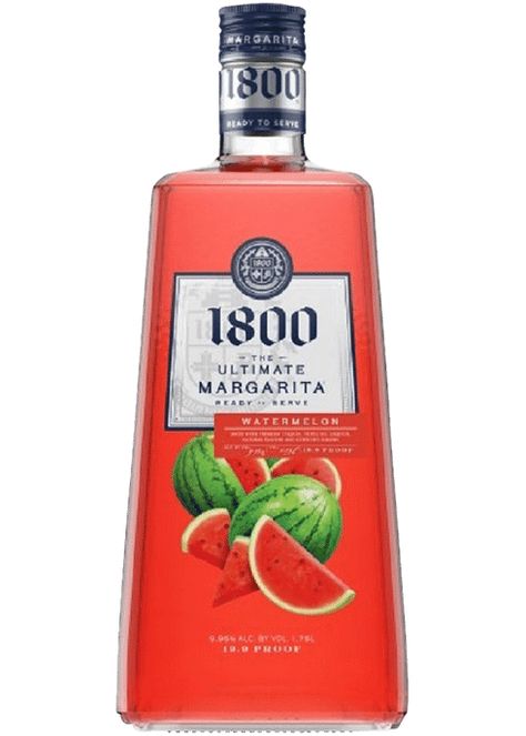 Tequila 1800, Margarita Mix Recipe, Watermelon Tequila, Passion Fruit Margarita, Watermelon Wine, Wine Chateau, Watermelon Margarita, Margarita Mix, Spicy Margarita