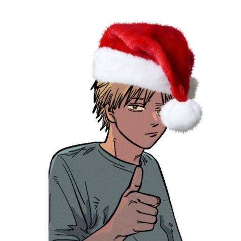 Chainsaw man / Denji / Christmas // og is @Joe205810772 on twitter I just ereased the text :) Denji Christmas Pfp, Santa Claus Csm Icon, Chainsaw Man Christmas Pfp, Csm Christmas Icon, Chainsaw Man Christmas Matching Icons, Christmas Chainsaw Man, Power Chainsaw Man Christmas, Chainsawman Christmas Icons, Santa Clause Chainsaw Man