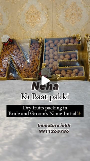 Shahzamani Siddiqui on Instagram: "Dry fruits packaging ✨" Dry Fruits Packing Idea, Dry Fruits Packing Ideas, Dry Fruits Packing Ideas Gift, Dried Fruits Packaging, Dry Fruit Packing, Fruits Packaging, Dry Fruit Tray, Dry Fruit Box, Fruit Wedding