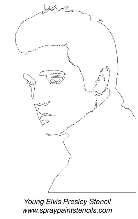 young-elvis-presley-stencil.gif (1200×1906) Elvis Stencil, Elvis Tattoo, Stencil Graffiti, Art Stencils, Young Elvis, Stained Glass Patterns Free, Flash Tattoo Designs, Hot Fix, Outline Drawings