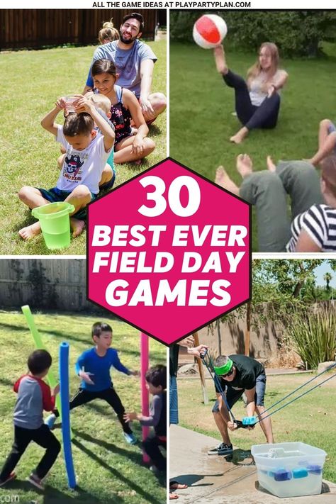 First Day Of School Games, Games For Teachers, Back To School Games, Outside Games For Kids, Field Day Activities, School Games For Kids, Elementary Games, School Party Games, Olympic Games For Kids