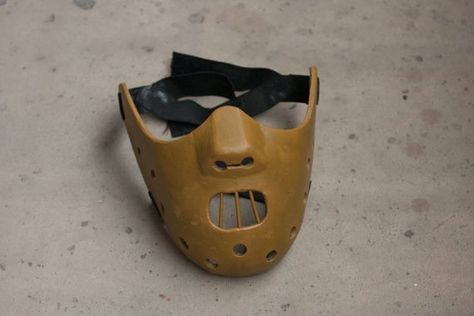 Hannibal Lecter mask Hanibal Lector, Hannibal Lecter Mask, The Hannibal, Cosplay Masks, The Silence Of The Lambs, Noob Saibot, Dragon Rouge, Silence Of The Lambs, Mask Template