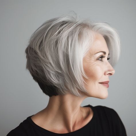 53 Gorgeous Short Haircuts for Women Over 60 in 2023 Textured Bob Hairstyles, Long Pixie Hairstyles, Chin Length Hair, Messy Short Hair, Short Grey Hair, Bob Hairstyles For Fine Hair, Short Bob Haircuts, Haircut For Older Women, Haircuts For Fine Hair