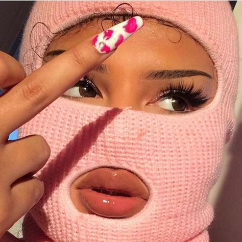 Pink Aesthetic Tumblr, Pink Aesthetic Y2k, Y2k Pink Aesthetic, Ski Masks, Ski Girl, Aesthetic Y2k, Y2k Pink, Ski Mask, Pink Aesthetic