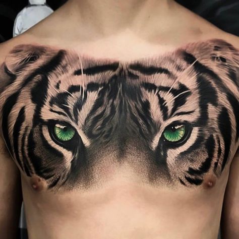 Mastectomy Scar Tattoo, Tiger Eyes Tattoo, Chest Tattoo Drawings, Full Chest Tattoos, Tiger Tattoo Design, Scar Tattoo, Full Sleeve Tattoo Design, Tattoo Inspiration Men, Cool Chest Tattoos