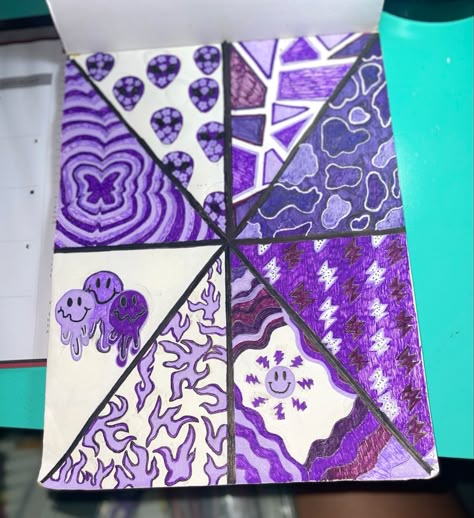 Pg.4: Purple Aesthetic Edition 😈💜 Drawing Purple Aesthetic, Aesthetic Purple Drawing, Skechtbook Ideas Aesthetic Easy, Purple Aesthetic Drawings, Purple Drawing Aesthetic, Purple Things To Draw, Purple Aesthetic Drawing, Purple Art Aesthetic Painting, Purple Aesthetic Painting