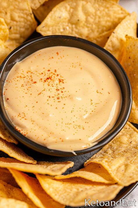 12 Easy Carnivore Dip Recipes Cottage Cheese Queso Dip, Queso Dip Easy, Cheese Queso Dip, Cottage Cheese Queso, Cheddar Chips, Cheese Queso, Dip Easy, Cheesy Dip, Cheese Chips