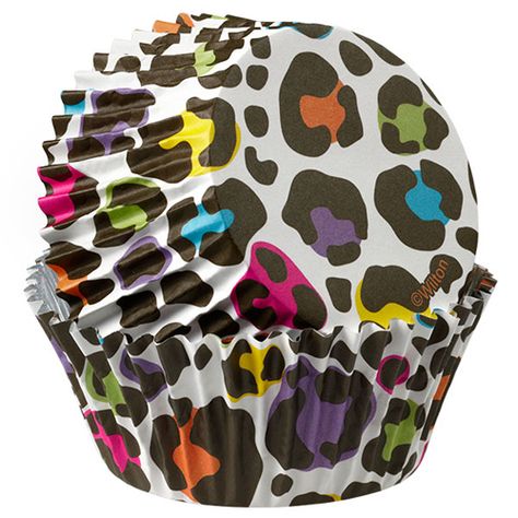 Cheetah Cupcakes, Leopard Cupcakes, Leopard Birthday Parties, Cheetah Birthday Party, Lisa Frank Birthday Party, Cheetah Party, Cheetah Birthday, Leopard Print Party, Leopard Birthday