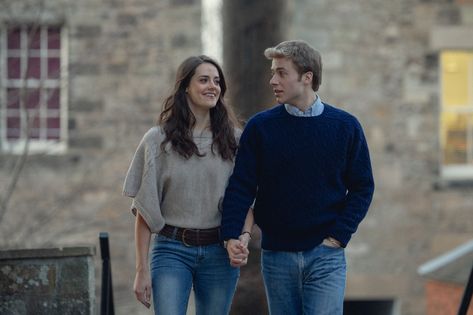 meg bellamy and ed mcvey as kate middleton and prince william in the crown season 6 Prinses Margaret, Prins Philip, Camila Parker, Principe William Y Kate, Kat Williams, Kate Und William, Jonathan Pryce, Dominic West, The Crown Season