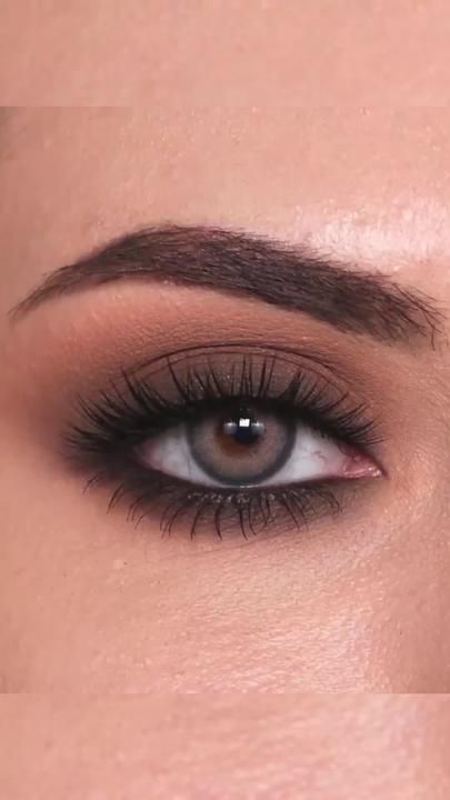 Smokey Brown Eye Makeup, Machiaj Smokey Eyes, Smokey Eye Makeup Steps, Brown Smokey Eye Makeup, Brown Eye Makeup, Eye Makeup Eyeshadow, Wedding Eye Makeup, Bridal Eye Makeup, Makeup Steps