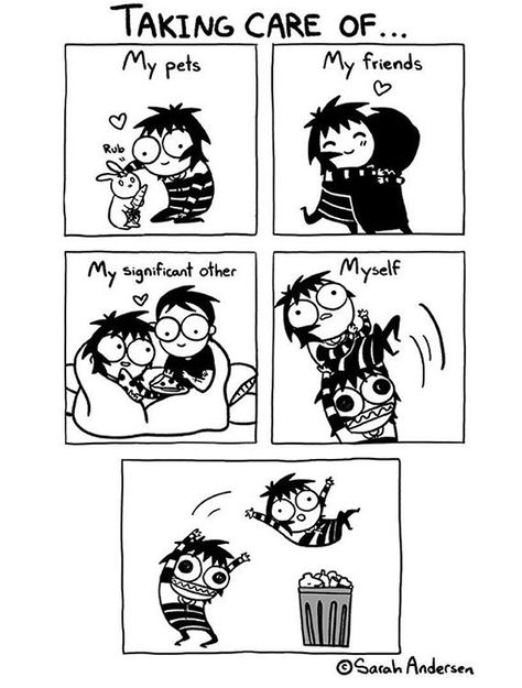 Sarah Andersen Sarah Anderson Comics, Cassandra Calin, Sarah Andersen, Sarah's Scribbles, Sarah Anderson, 4 Panel Life, Funny Comic Strips, Comics Memes, Memes Humor