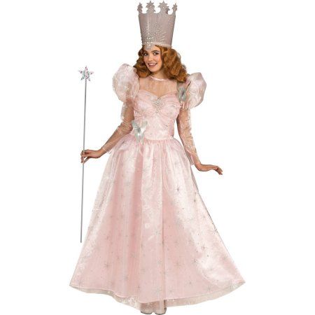 Glinda Costume, Glenda The Good Witch, Glinda The Good, Witch Costumes, Plus Size Costume, Glinda The Good Witch, Witch Dress, Autumn Ideas, Good Witch