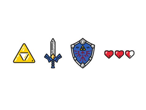 Legend of Zelda Icons Zelda Phone Icons, Nintendo Doodles, Zelda App Icons, Legend Of Zelda Icons, Zelda Doodles, Legend Of Zelda Tattoo, Legend Of Zelda Sheik, Zelda Icon, Zelda Logo