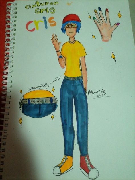 Ok yo no me iba a quedar de brazos cruzados así que le hice un fanart a Cris de la canción cinturón gris, pues ayer la estrenaron y el video clip estuvo bueno ^^ me encanto tos como después de que estrenarán el vídeo de cinturón gris ya le habían echo y fanart así q aquí esta el mio ^^ Soda Stereo, Video Clip