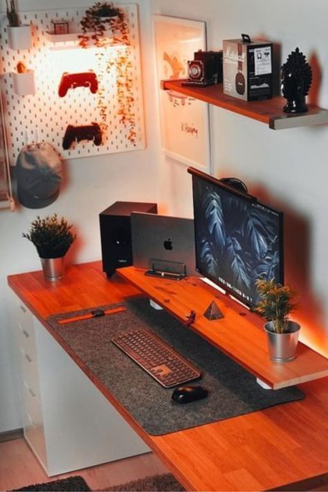 Workstation Design, Minimal Desk Setup, Bring The Outdoors Inside, Architects Desk, Minimal Desk, Desk Room, Casa Interior, Positive Environment, Indian Room Decor