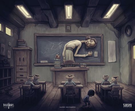 Nightmares Art, Little Nightmares Fanart, Little Nightmares, Female Anatomy, Game Concept Art, Spooky Scary, Scary Art, Creepy Art, 판타지 아트