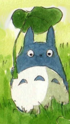 Totoro Leaf, Blue Totoro, Spirit Of The Forest, My Neighbor Totoro, The Forest, Forest, Google Search, Blue