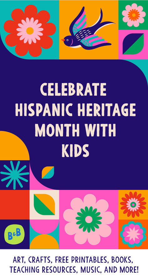 Latinx and Hispanic Heritage Month Resources for Kids Latin Heritage Month Activities For Kids, Hispanic Heritage Month Crafts For Kids, Hispanic Heritage Month Crafts Preschool, Hispanic Heritage Month Art Projects, Mexican Heritage Art, Latinx Heritage Month, Hispanic Heritage Month Crafts, Diversity Activities, Hispanic Heritage Month Activities