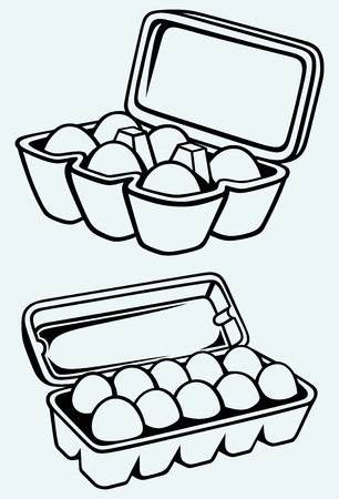 Eggs Drawing, Free Clipart Images, Easy Learning, Egg Carton, Royalty Free Photos, Blue Background, Blue Backgrounds, Easy Drawings, Stock Photography