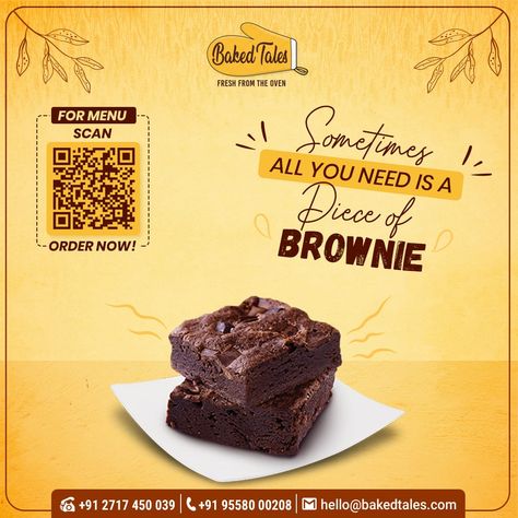 Brownie Brownie Menu Design, Brownies Poster Design, Baking Advertising Ideas, Brownie Images, Dessert Graphic Design, Aussie Bites, Brownies Ideas, Layout Product, Doodle Poster