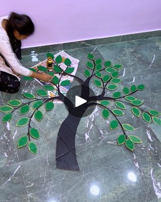 3d Tree On Wall Classroom, Cardboard Tree, 3d Crafts, Hanging Crafts, Tree Wall Hanging, Haunted Forest, Lose My Breath, You're The One, Diy Tree