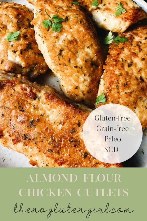 Keto Ground Turkey Recipes, Keto Ground Turkey, Almond Flour Chicken, Turkey Cutlet Recipes, Baked Parmesan Chicken, Flour Chicken, Cutlet Recipes, Keto Turkey, Almond Crusted Chicken