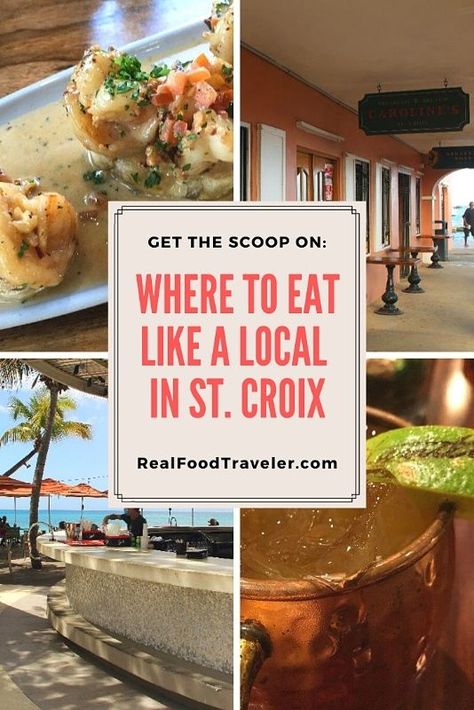 Pinterest pin for St. Croix restaurants to try. St Croix Restaurants, St Croix Virgin Islands Things To Do, Homemade Chai Recipe, Us Virgin Islands Vacation, St Croix Virgin Islands, Virgin Islands Vacation, St Croix Usvi, Restaurants To Try, St. Croix