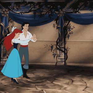 Disney Amor, Disney Gif, Film Disney, Dancing Gif, Princess Ariel, Disney Ariel, Disney Princess Pictures, Disney Party, Disney Couples