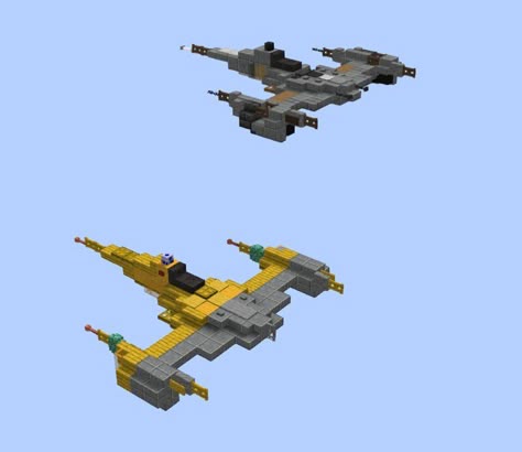 Star Wars City, Star Wars Builds In Minecraft, Minecraft Star Wars House, Ships Minecraft, Minecraft Starwars, Minecraft Spaceship Build, Star Wars Buildings, Star Wars Minecraft Builds, Minecraft Ship Ideas