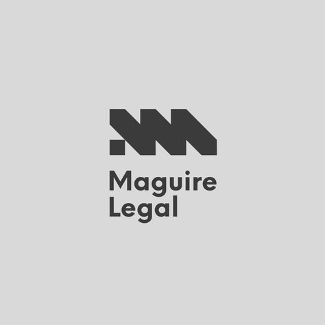 Maguire legal logo, website and social media template design Financial Institution Logo, Design Firm Branding, Mortgage Logo Design, Notary Public Logo, Furniture Design Logo, Wedding Venue Logo, Architect Logo Design, Design Firm Logo, Legal Branding