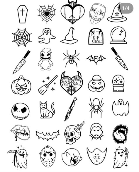 Esoteric Doodles, Tiny Witch Tattoo, Beginner Tattoos Ideas, Doodle Tattoo Ideas, Easy Tattoos To Draw, Flash Art Tattoos, Easy Tattoos, Emo Tattoos, Basic Tattoos