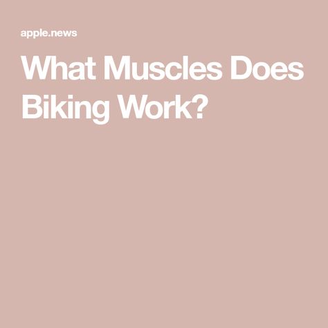 What Muscles Does Biking Work? Bicycle Benefits, Benefits Of Biking, Heart Exercise, Biking Benefits, Bike Trip, Getting Stronger, Outdoor Biking, Workout At Work, Indoor Bike