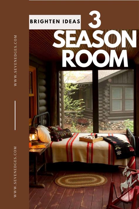 Want to enjoy the rain without getting wet? You already have a room of this type, we have some amazing three season room ideas that can help you convert your spare space into a cozy, trendy one. *** #ThreeSeasonRoomIdeas #ThreeSeasonRoomIdeasCozy #ThreeSeasonRoomIdeasSunroom #ThreeSeasonRoom #ThreeSeasonRoomDecor #ThreeSeasonRoomDecoratingIdeas #ThreeSeasonRoomDining #ThreeSeasonRoomoffLivingRoom Three Season Room Decor, Installing A Fireplace, 3 Season Room, Three Season Room, Sleeping Porch, Big Windows, Elle Decor, Color Themes, Dining Room Decor