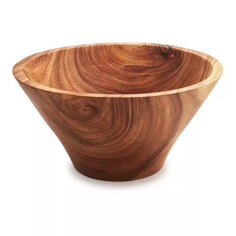 Serving Dishes, Bowls, Platters & More | Sur La Table Table La, Acacia Wood Bowl, Wooden Kitchen Accessories, Wood Turned Bowls, Olive Wood Bowl, Wood Serving Bowl, Wood Jewelery, Wood Turning Projects, Wood Bowl