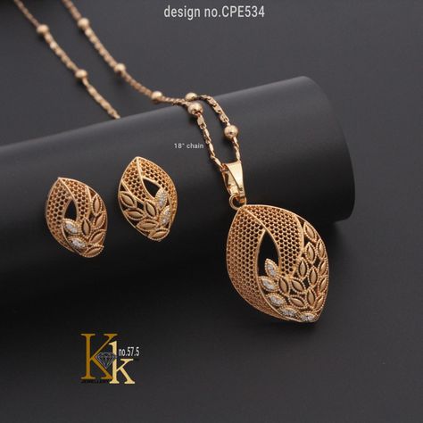 Pendal Earing Set, Gold Pandel Design For Women, Dubai Gold Chain Design For Women, Gold Chain Locket Designs For Women, Pandal Set Gold, Chen Pendal Set Gold, Gold Pandal Design New, Gold Pendant And Earrings Set, Gold Pendant Set Designs Modern