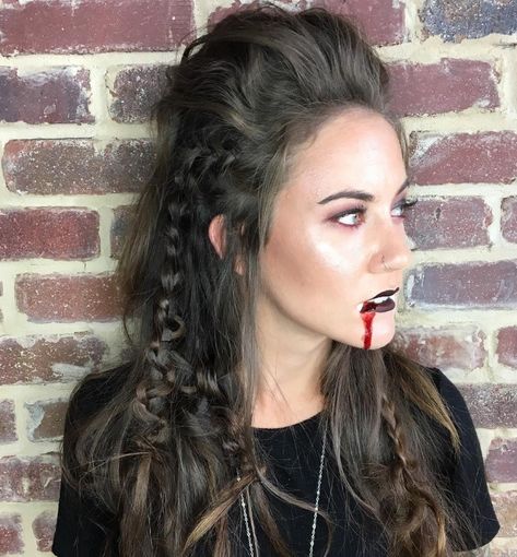 Vampire hairstyles: All Things Hair - IMAGE - braids Halloween 2016 hair ideas Vampire Hairstyles, Vampire Hair, Hairstyles Halloween, Beyonce Hairstyles, Tattoos Unique Meaningful, Couple Tattoos Unique Meaningful, Vampire Ball, Beyonce Hair, Halloween Hairstyles