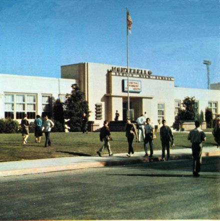 pictures of montebello high school - Google Search California High School Aesthetic, Montebello California, 60s High School, High School In The 70s, Santa Monica High School, Malibu High School, Whittier California, California High School, High School Class Reunion