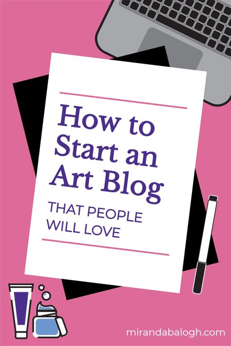 Ever wonder, “How do I become an art blogger?” Well, the answer is simple. You must learn the strategies that will teach you how to start an art blog and make money online. In this article, you’ll get tons of art blog ideas and advice to help you build the foundation of your artist blog, personal brand, and online art business. Art Blog Ideas, Watercolour Beginner, Art Niche, Build A Brand, Watercolor Beginner, Artist Business, Artist Blog, Positive Results, Create Words