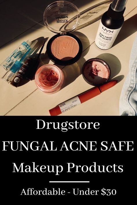 If you are looking for safe makeup for fungal acne, look no further. In this video, I am showing you a 100% fungal acne-safe makeup look focused on rose gold and blush tones. This is all makeup that would suitable for all types of acne-prone skin. . Most of these products are even affordable drugstore makeup safe for fungal acne! Fungal Acne | Makeup for fungal acne | Affordable Makeup Safe For Fungal Acne | Fungal Acne Safe Products #fungalacne #fungalacnemakeup #makeupsafeforfungalacne Fungal Acne Safe Makeup, Acne Foundation, Essence Make Me Brow, Acne Safe Makeup, Infallible Pro Matte, Safe Makeup, Acne Makeup, Fungal Nail, Types Of Acne