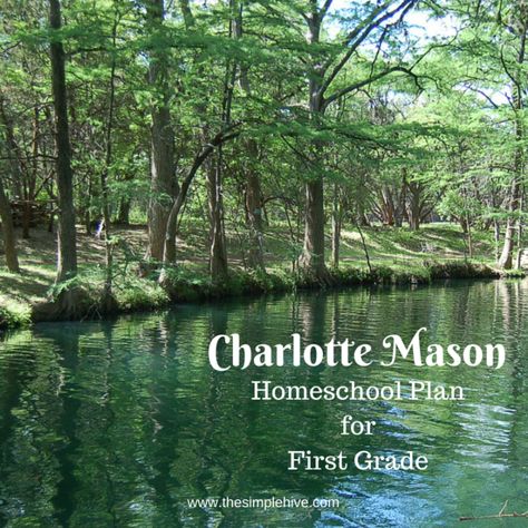 Charlotte Mason Homeschool Plan for First Grade 1st Grade Curriculum, First Grade Homeschool, Homeschooling First Grade, Charlotte Mason Homeschool, Teaching Toddlers, Homeschool Planning, Charlotte Mason, School Room, Home Education