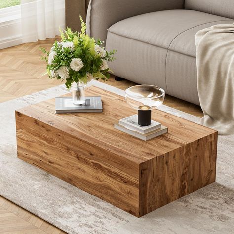 This rectangular coffee table has a modern, elegant look and feel, and will complement the furniture in your home. It can be used as a coffee table or as a center table. Rectangle Center Table, Modern Wood Coffee Table, Wood Coffee Table, Rectangular Coffee Table, Center Table, Coffee Table Wood, Modern Wood, Living Room Table, Elegant Look