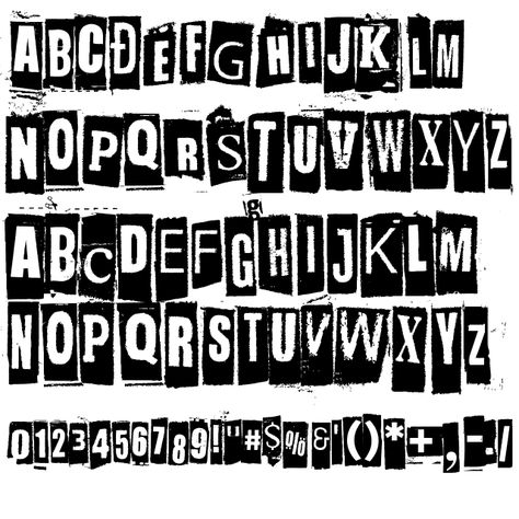 Jockey Full Of Bourbon Font Mixed Fonts Typography, Zine Fonts, 2000s Font, Burn Book Font, Mean Girls Font, Saloon Font, Rock N Roll Font Alphabet, Punk Rock Typography, Old Timey Font