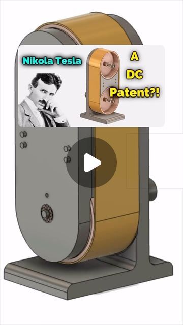 Charlie Solis on Instagram: "🔍Let’s delve into the world of early electrical engineering, exploring a landmark patent filed by the renowned inventor Nikola Tesla:  Find our new Nikola Tesla Patent Explainer GPTs at  www.HeatAndPower.com  Chat directly with Tesla’s Patents to learn all about them! (This requires the use of ChatGPT FYI)  U.S. Patent 406,968 for a Dynamo-Electric Machine.  This isn’t just any piece of machinery. it’s a ground breaking DC motor generator design that challenged the technological status quo. #Tesla #Innovation  ⚙️Tesla’s patent represents a marked departure from the conventional DC motor generators of the time.  The brilliance lies in the use of two rotary conductors placed in ‘unipolar’ magnetic fields, connected by a flexible conducting belt.  This ingenious Nikola Tesla Patents, Electric Motor Generator, Nikola Tesla Inventions, Tesla Generator, Tesla Patents, Tesla Inventions, Motor Generator, Magnetic Motor, Ground Breaking