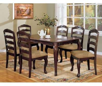 Traditional Dining Table Chairs, Chairs For A Dark Brown Table, Formal Table Casual Chairs, Dining Room Furniture Traditional, Traditional Dining Table With Updated Chairs, Dining Room Table With Odd Chairs, Miss Matched Dining Chairs Kitchen Tables, Daing Table Chair Size, Pictures Of Dining Room Tables