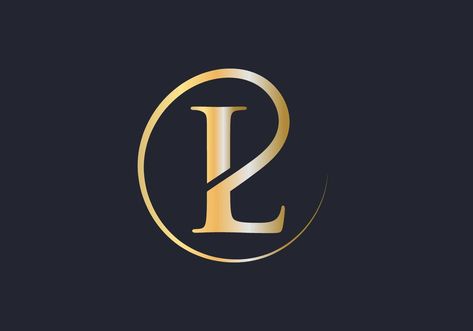 Luxury Letter L Logo. L Logotype For Elegant and Stylish Fashion Symbol Pl Letter Logo, Lc Monogram Logo, Letter Logo Design Alphabet Style, Lc Logo Design, L Letter Logo Design, L Symbol, L Letter Logo, L Logo Design, Letter L Logo