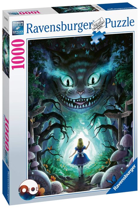 RAVENSBURGER PUZZLE Disney Avonturen met Alice In Wonderland Ravensburger 16733 Jigsaw Puzzle Adventure 1000 Pieces, Teal/Turkoois Groen : Amazon.co.uk: Toys & Games Disney Puzzles, Ravensburger Puzzle, Holiday Snowmen, 500 Piece Jigsaw Puzzles, Puzzle 1000, 1000 Piece Jigsaw Puzzles, Kids Entertainment, Kids Accessories, Jigsaw Puzzles