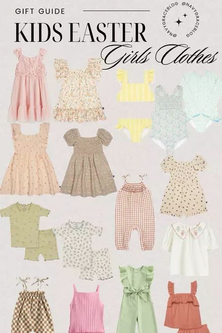 Sharing some of the cutest girls Easter clothes! These styles are also so cute for girls spring outfits. Tap to shop! Girls Easter Outfit, Easter Outfit Ideas, Lace And Tulle Dress, Easter Clothes, Girls Spring Outfits, Easter Outfit For Girls, Kids Gift Guide, Easter Girl, Dress Dusty